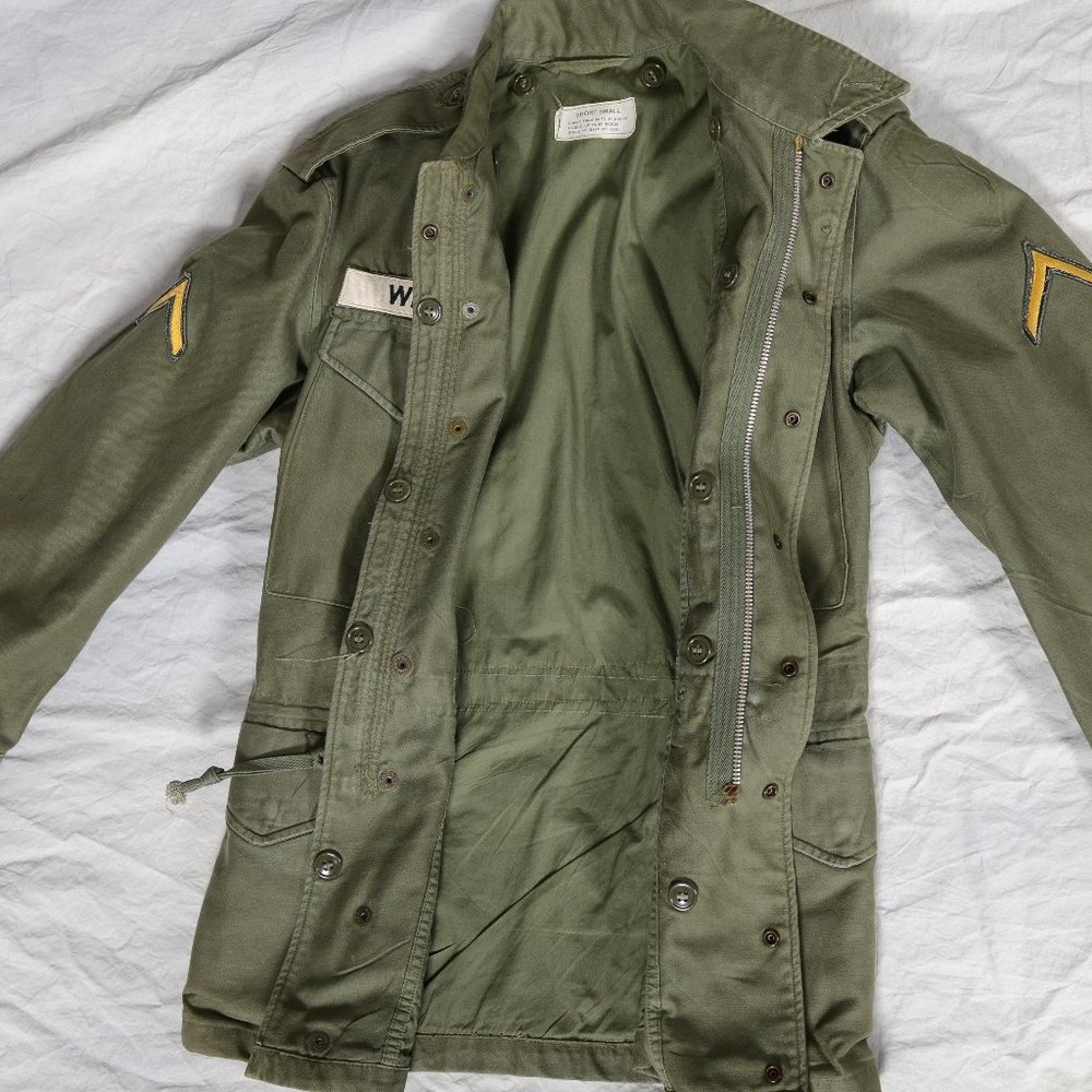 Vintage 1958 Army Military Jacket - Picture 4 of 10